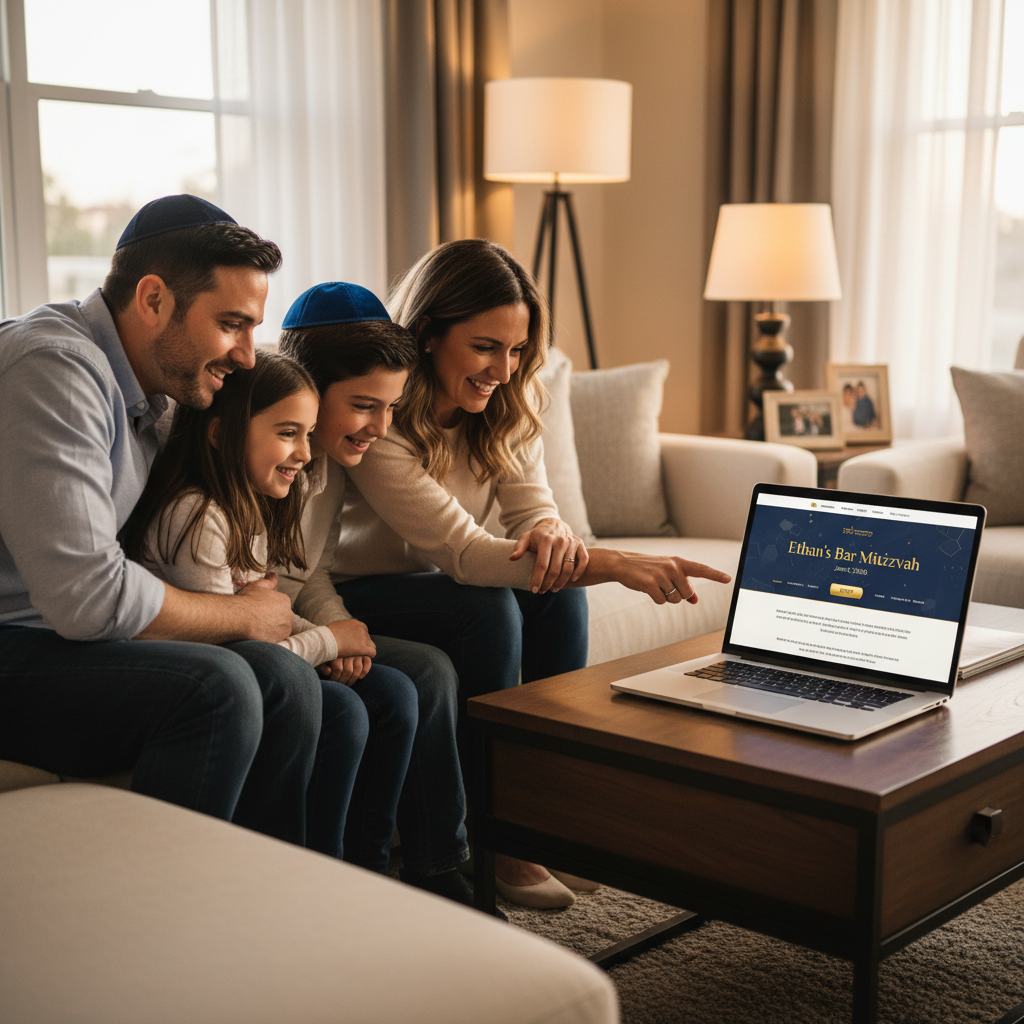 Bar/Bat Mitzvah Websites